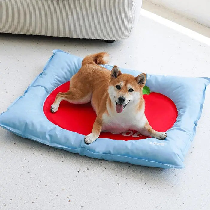 Pet Cooling Mat | Fun Fruit Patterned Summer Cooling Pad for Dogs & Cats