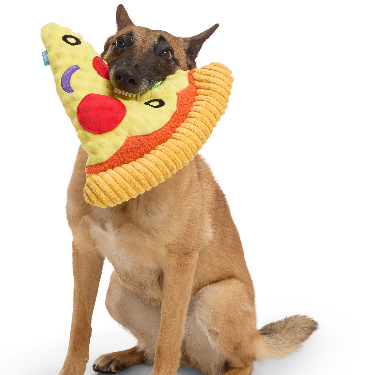 Supersize Slice Plush Extra-Large Dog Toy