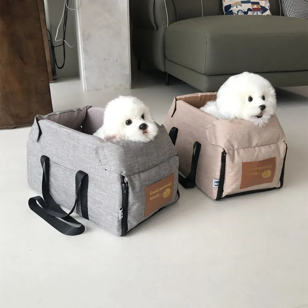 Dog Car Seat Bed | Portable Travel Carrier